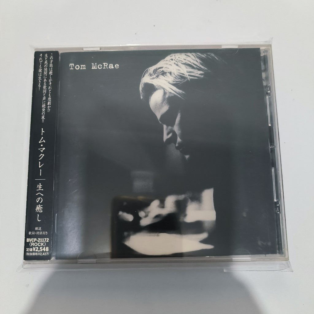 Z827 Tom McRae – อัลบั้มซีดี Tom McRae Rock Japan C0103