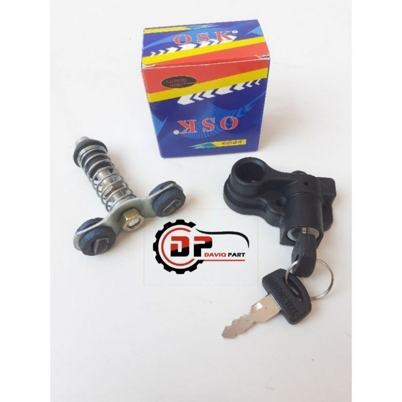 GL100 PIR ที่นั่งล็อค GL100 SADDLE LOCK GL100 ที่นั่ง SPRING GL100 ชุดล็อคที่นั่ง GL 100 สปริงที่นั่