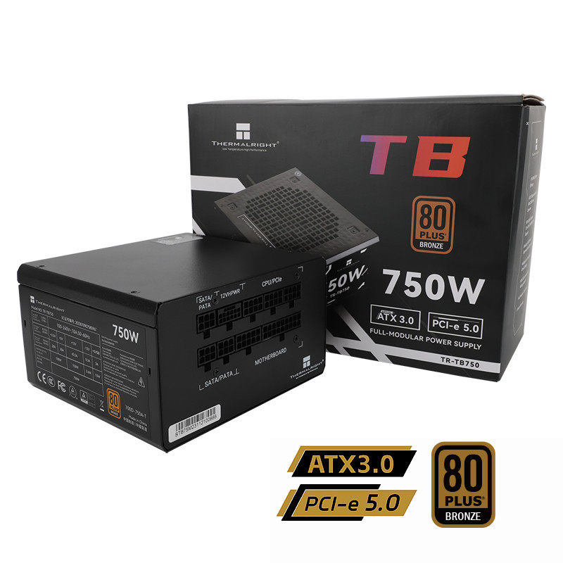 Limin Power Supply TRTB750 Bronze Medal Full Module 750W Power Supply ตัวเก็บประจุญี่ปุ่น ATX Deskto