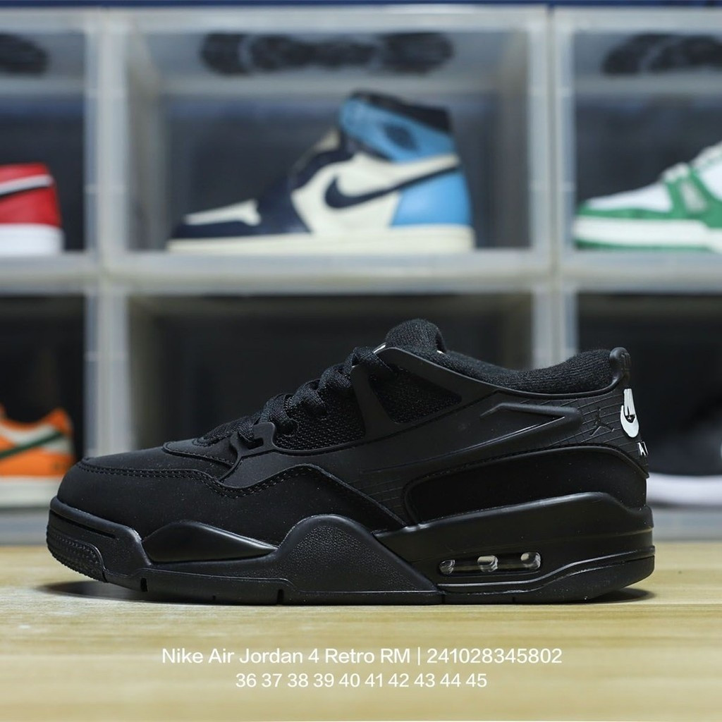 Air Jordan 4 Retro RM AJ4 Generation Reset Series Mid-Top Retro Casual Sports Culture Shoes รองเท้าบ