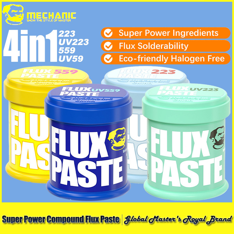 ช่าง UV223 UV559 559 223 100G ตะกั่วฟรี Solder Paste Flux No-Clean เชื่อม FLUX สําหรับ SMD PCB BGA R