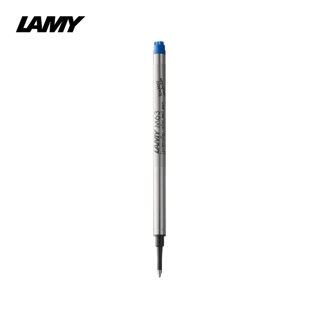 LAMY عبوات قلم M63 أزرق (3 قطع) + علبة أقلام هدية — صورة 2
