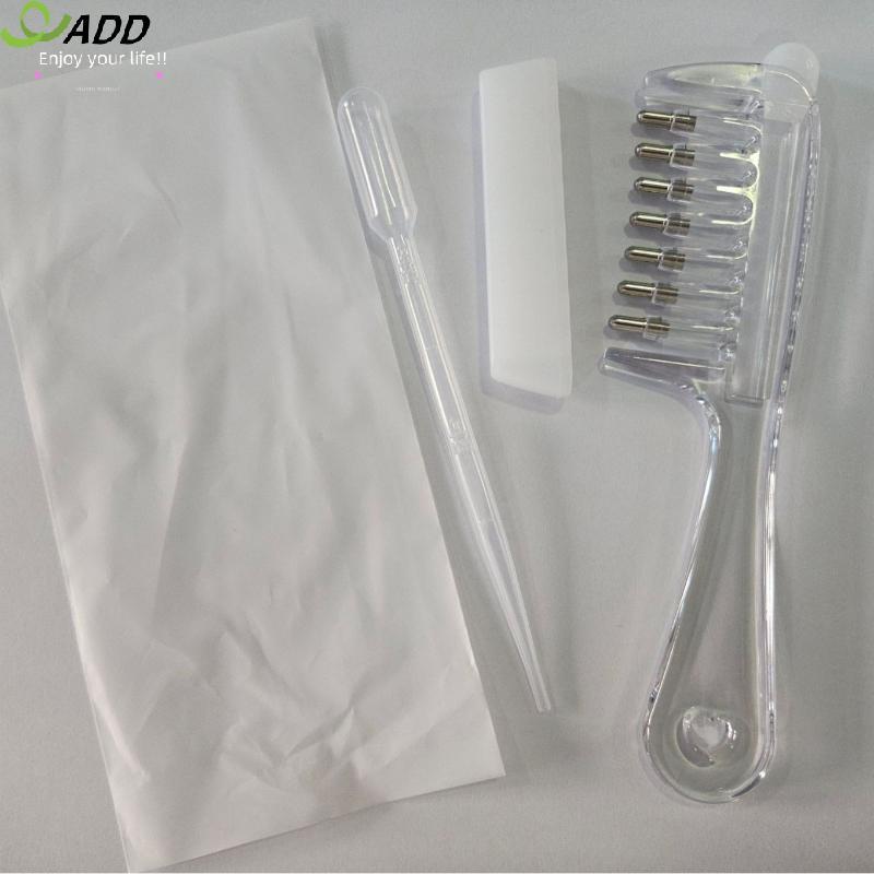 ADD Scalp Liquid Guide Comb แบบพกพา Mini Applicator 1PC Non-slip Design Head Care หวีสําหรับร้านทําผ