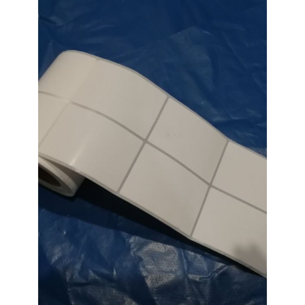 ขายร้อนเคลือบกาวกระดาษ 35x70 กระดาษบาร์โค้ด G500U G530 GK888T GT820 ZT210 ZT230 TSC244 342 ป้ายกระดา