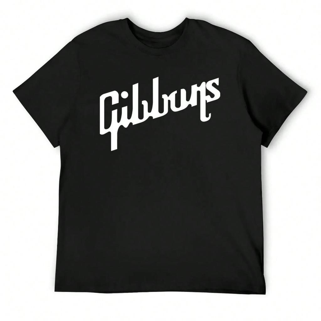 Gibbons Guitar Essential Animal Print Rapper Graphic Cotton T-Shirt