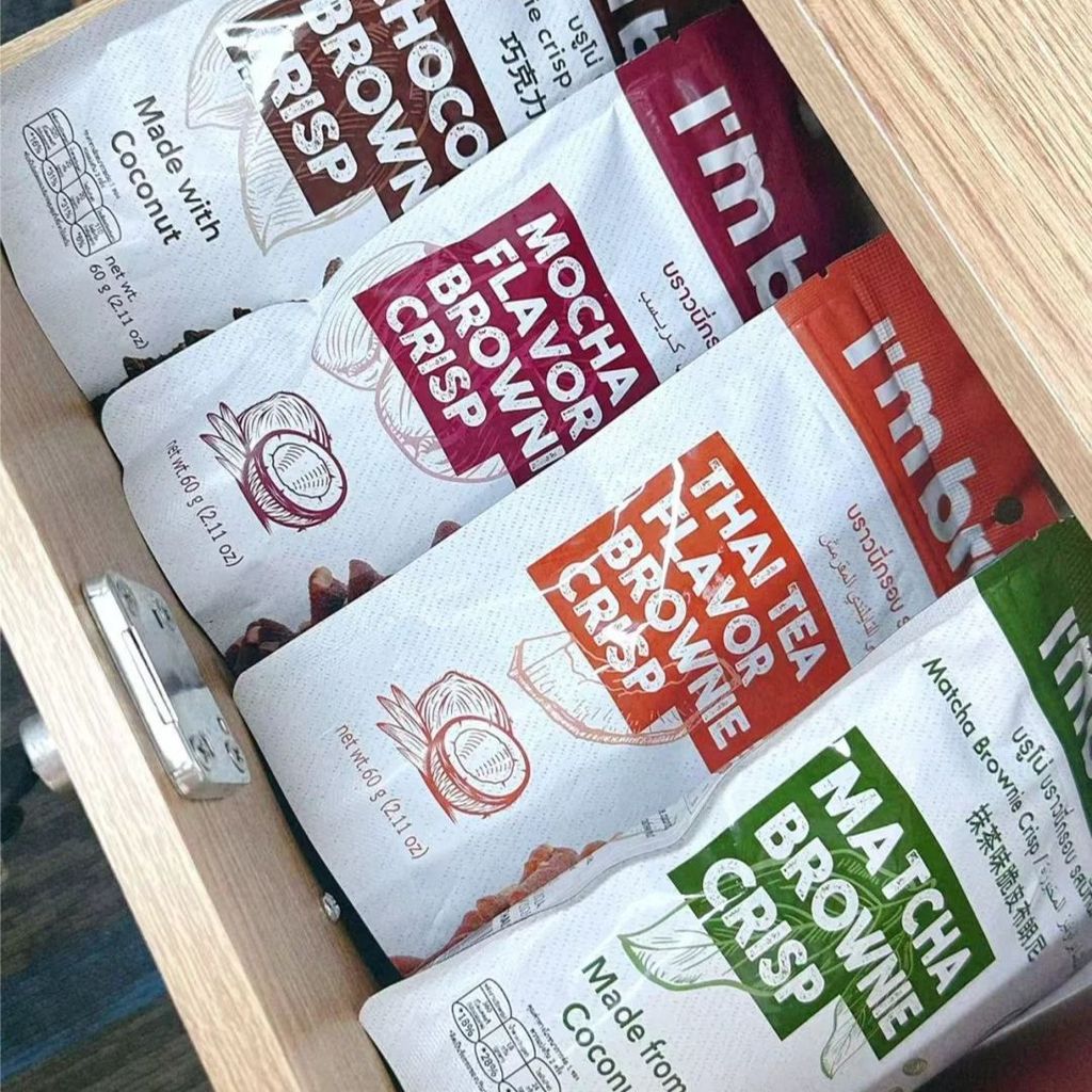 New Im bruno Matcha Flavour Brownie นําเข้าจากประเทศไทย ชิปลําลองกรอบ20260829