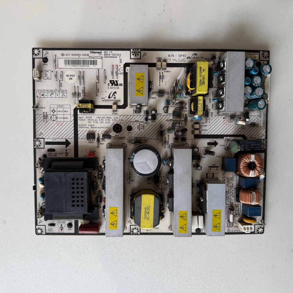 Original Samsung LA40N71B LA40R71B LA40S71B TV Power Board BN44-00134D พร้อมส่ง