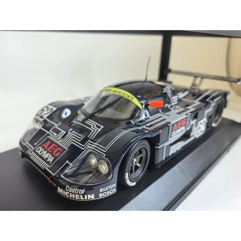 [สต๊อกพร้อม] 1: 18 MINICHAMPS MINICHAMPS Mercedes-Benz Original Sober-MINICHAMPS C9 (1988) โมเดลรถโล