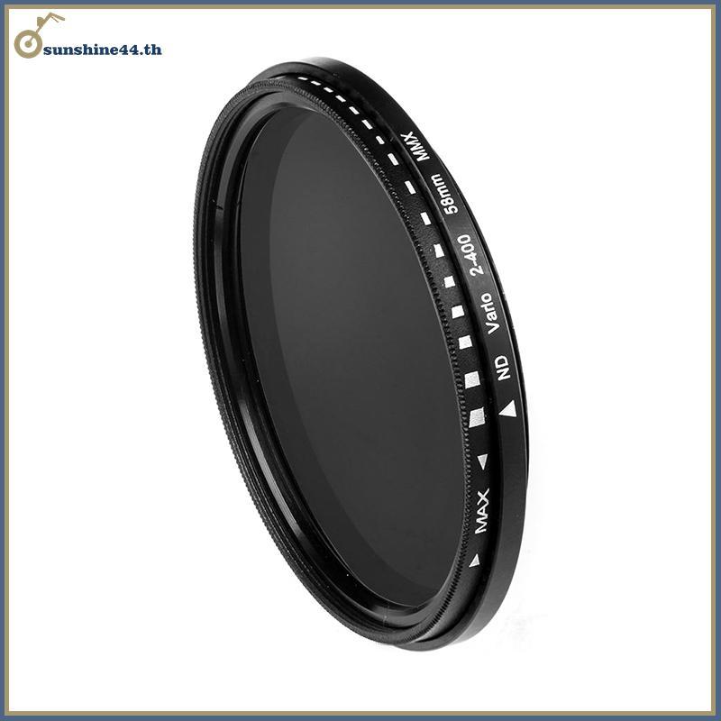 FOURSUN Fader Variable ND Filter ปรับได้ ND2 ถึง ND400 Neutral Density 40.5 43 46 49 52 55 58 62 67 