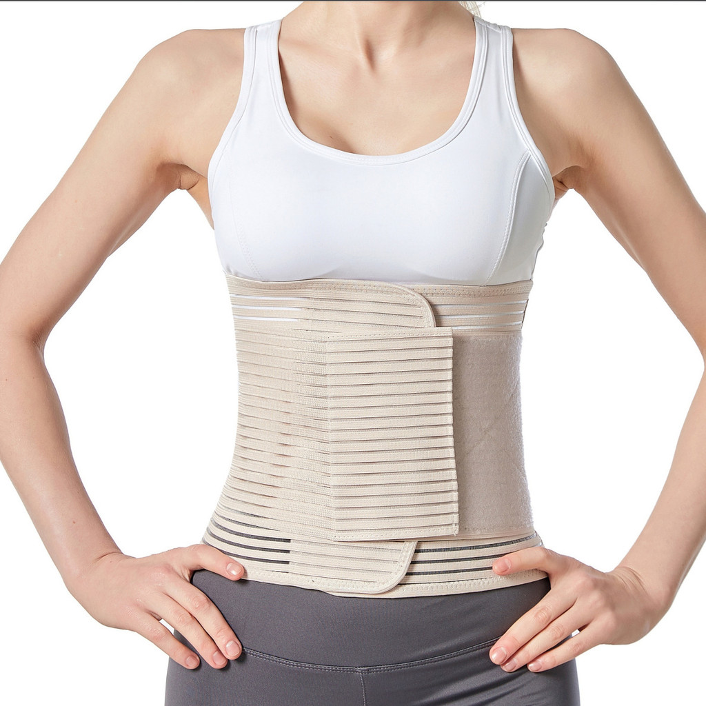 Lumbar Abdomen Support Belt หลังคลอด Recovery Abdomen Strap Protective Belt Training Sports Body Sha