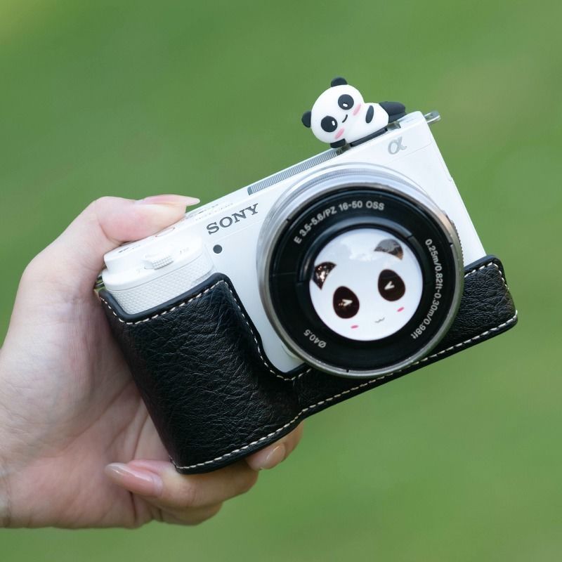 SONY Micro Single Protective Case ZVE10 รุ่นที่สองกระเป๋ากล้องฐานซองหนัง SONY 9.1 A6700
