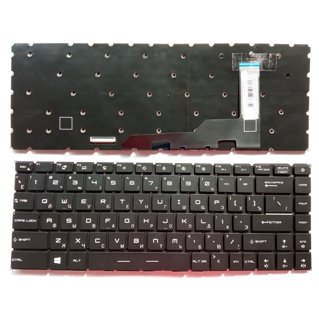 RU เหมาะสําหรับ P14 MS-14C1 MS-14C2 MS-14C4 GS66 GE66 GP66 คีย์บอร์ด