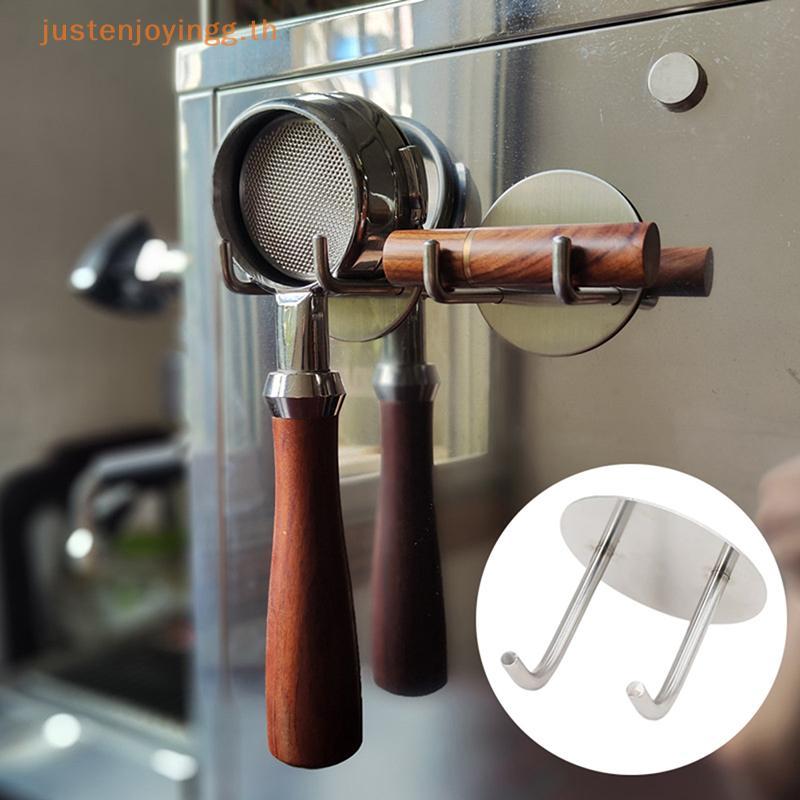 { JJTH } Self-adhesive Coffee Bottomless Portafilter Wall Ra 51mm/53mm/54mm/58mm Coffee Bottom Filte