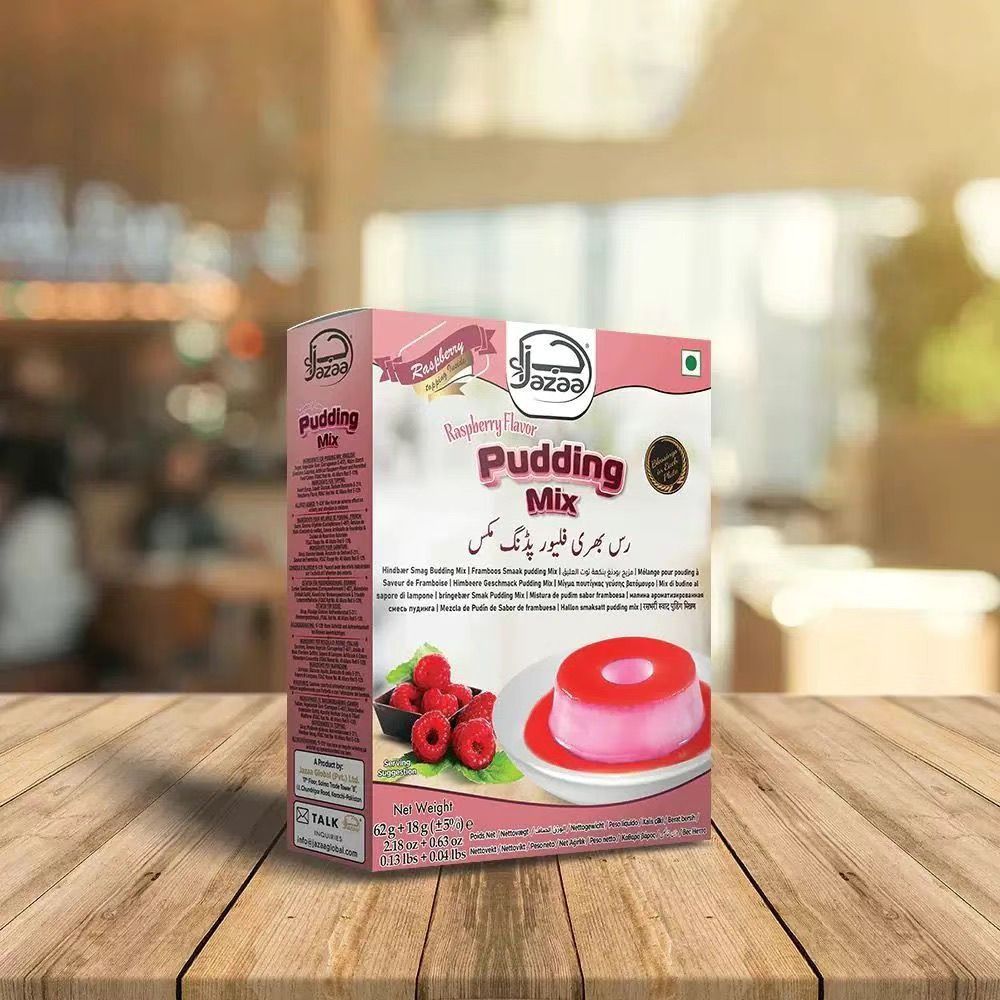 JAZAA PUDDING ปากีสถานนําเข้ารสผลไม้ PUDDING Jelly PUDDING ขนมผง