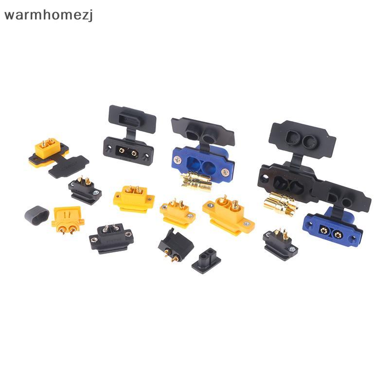 Warmhomezj Qui Charge Mountable Plug XT60E XT90E EC5E EC8E High Current Connector พร้อมฝาครอบ WAR