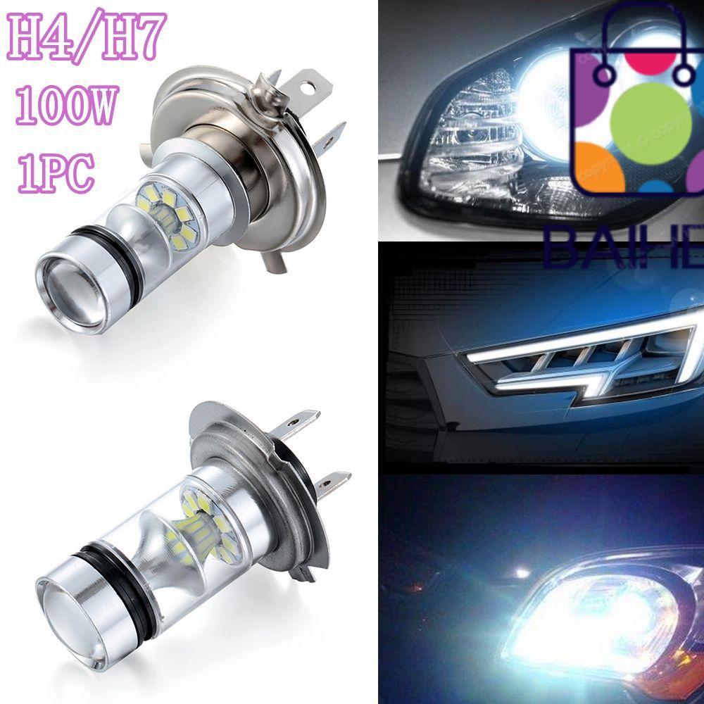 BAIHEE H4 H7 สว่างเป็นพิเศษ 100W แสงสีขาว