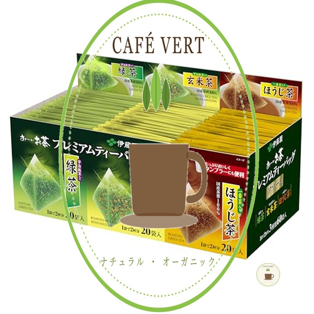 Ito En Oi Ocha Premium Tea Bags  Assorted  60 BagsMade in Japan
