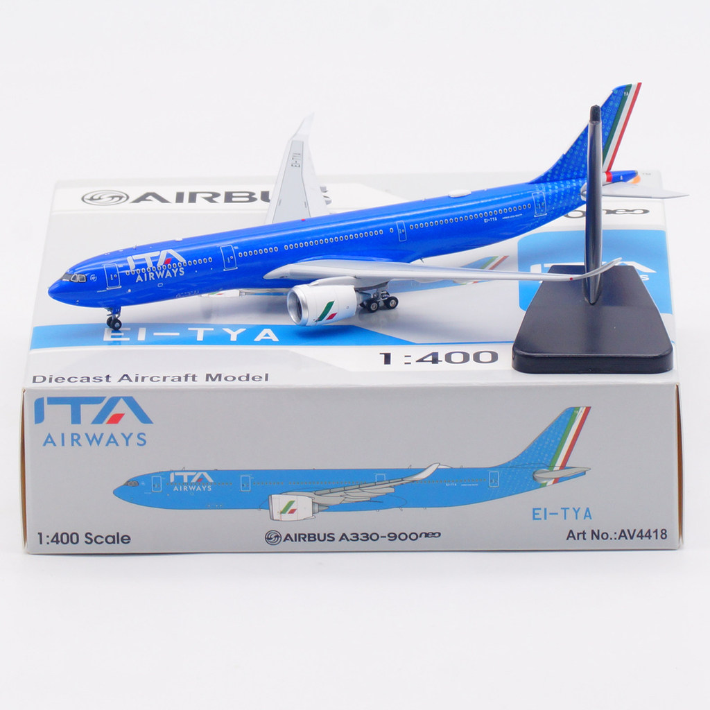 Aviation 1/400 Italian Airlines A330-900NEO เครื่องบินโลหะ รุ่น EI-TYA