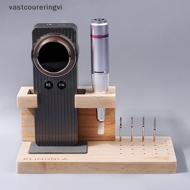 ERV 1 PC เล็บเจาะเครื่อง Bits ผู้ถือไม้,ทนทานสําหรับเล็บการฝึกอบรมเล็บอุปกรณ์เสริม DIY เล็บเครื่องมื