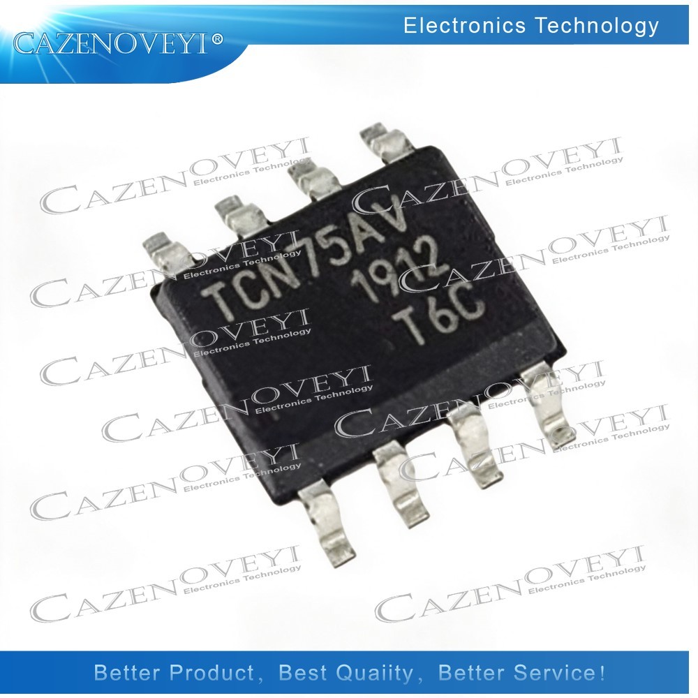 5 ชิ้น TCN75AVOA SOIC-8