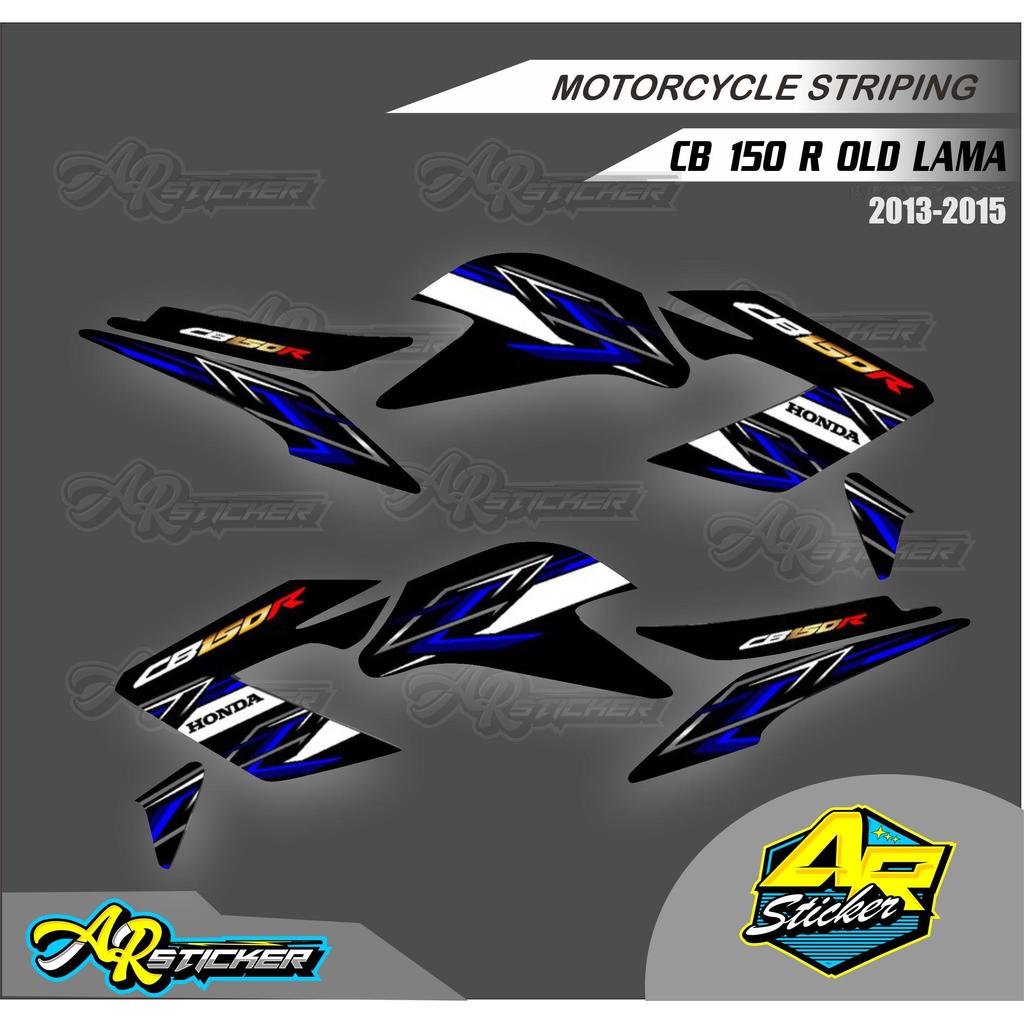 สติ๊กเกอร์ Semifull Striping สําหรับ Honda CB 150 R Old / CB 150R 2013-2015