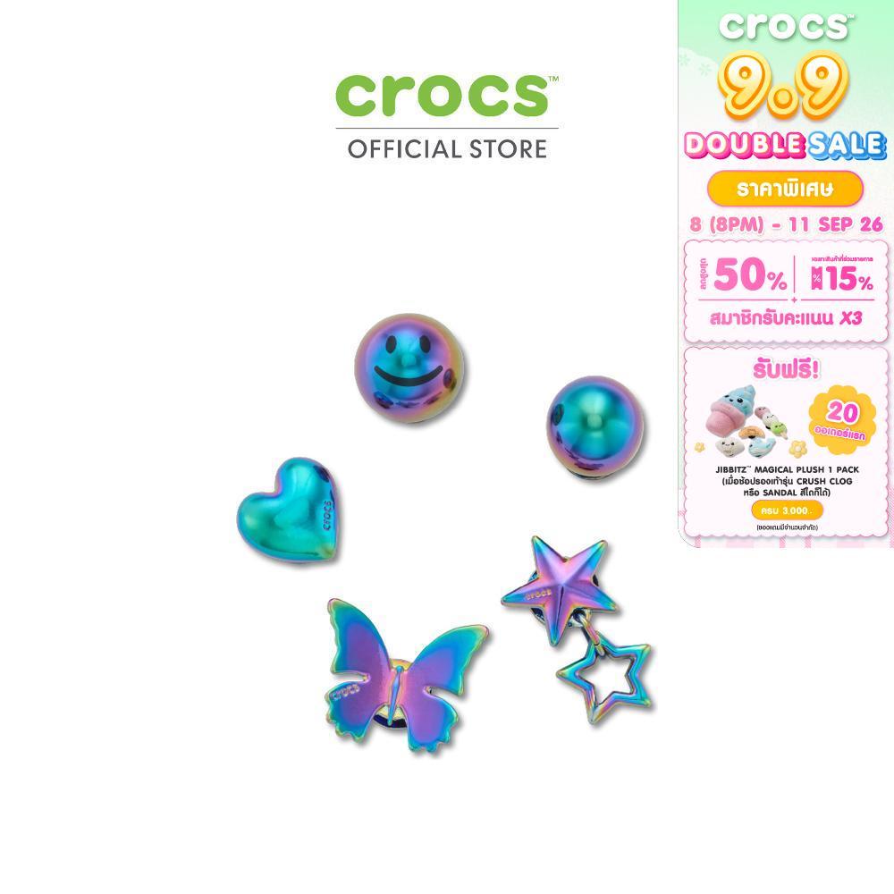CROCS ตัวติดรองเท้า JIBBITZ™ IRIDESCENT META 5 PACK รุ่น 10017494 - MULTICOLOR