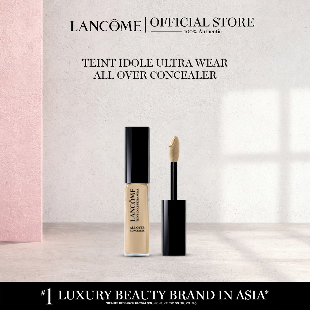 LANCOME TEINT IDOLE ULTRA WEAR ALL OVER CONCEALER 13ML ใหม่! คอนซีลเลอร์ลังโคม ปกปิดขั้นสุด แต่เบาสบาย ชุ่มชื้น 24 ชม.