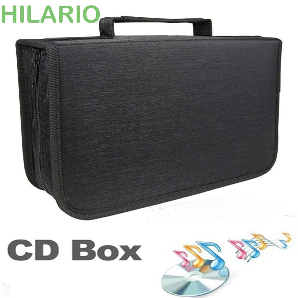 HILARIO Storage Bag แบบพกพาทนทานรวบรวมอัลบั้มอุปกรณ์เสริมเกม CD DVD VCD Wallet