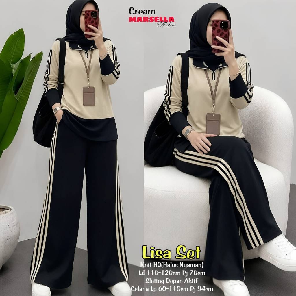 0909 LISA SET by MARSeLLa DAILY WEAR ORIGINAL BRAND SOLO