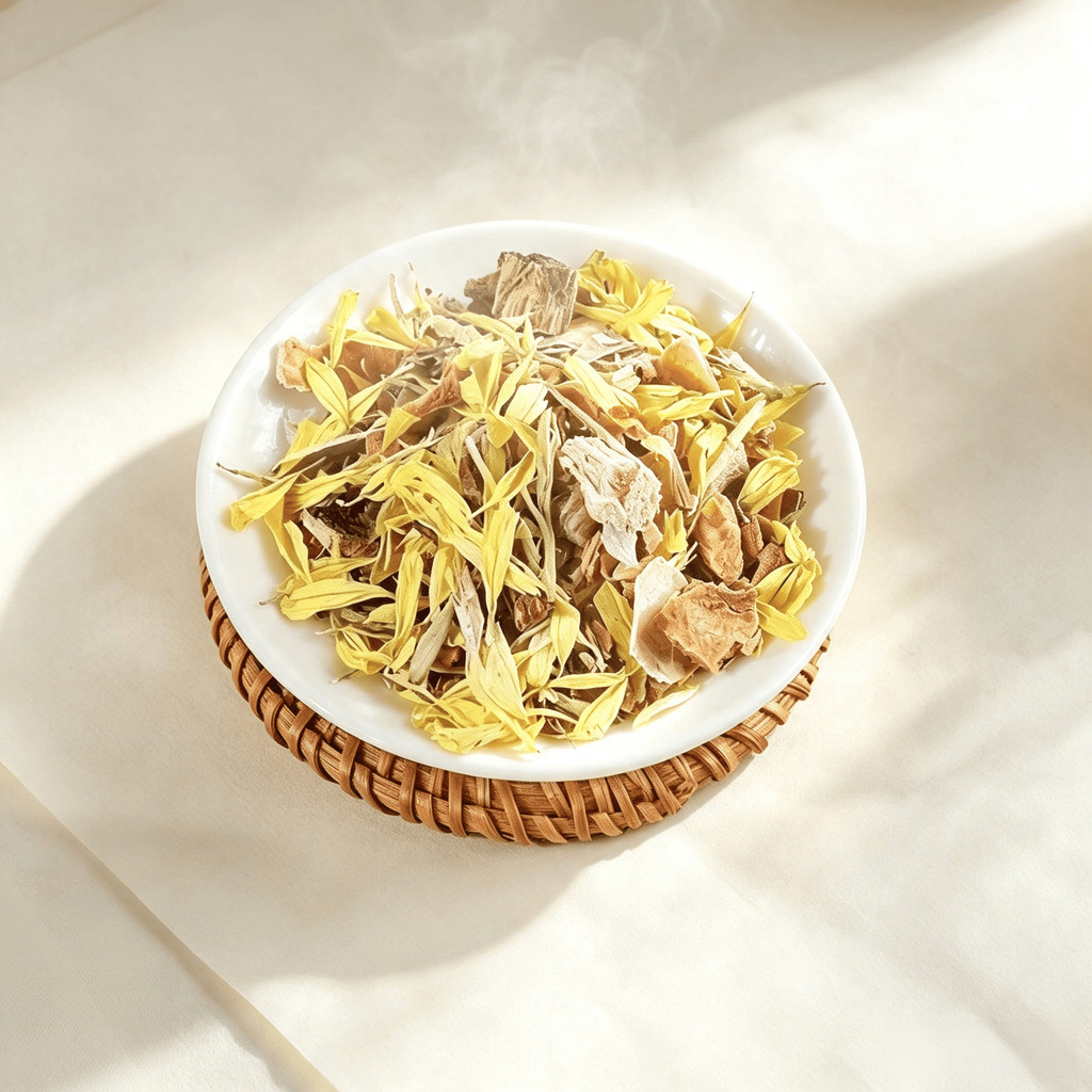 Honeysuckle Kudzu Root Hawthorn ชาเมล็ดขี้เหล็ก ชาโสมแดงแดง ชาหญ้า889260908