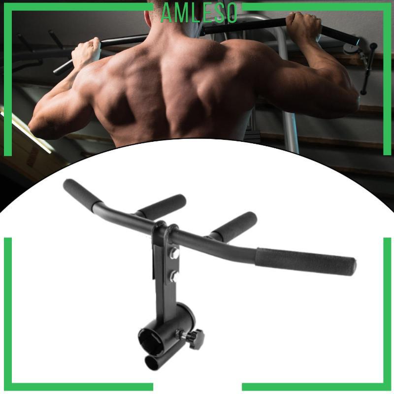 [Amleso] Tricep Barbell Handle T Bar แถวแพลตฟอร์ม Gym Grip Pulley Bar สําหรับ Pull Up Strength Squat
