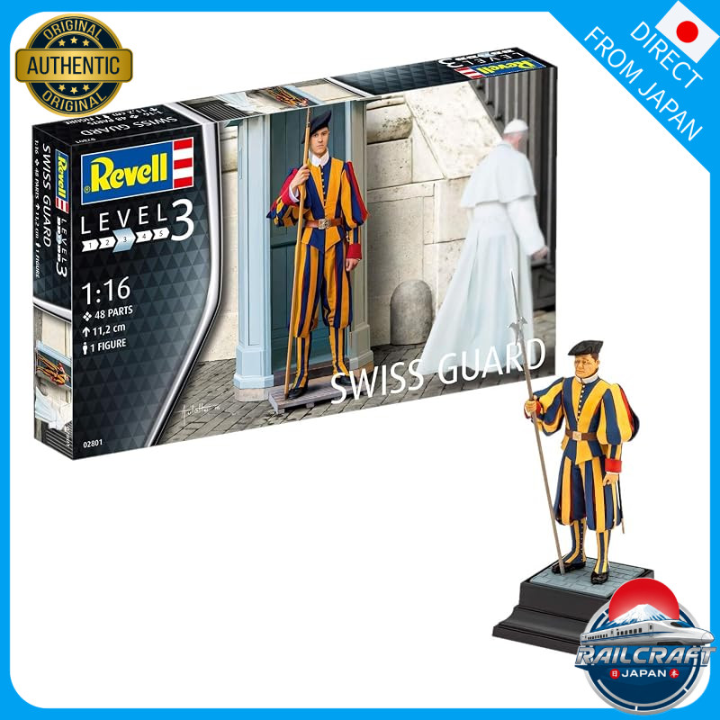 Revell 1/16 Vatican Swiss Guard Plastic Model Kit 02801