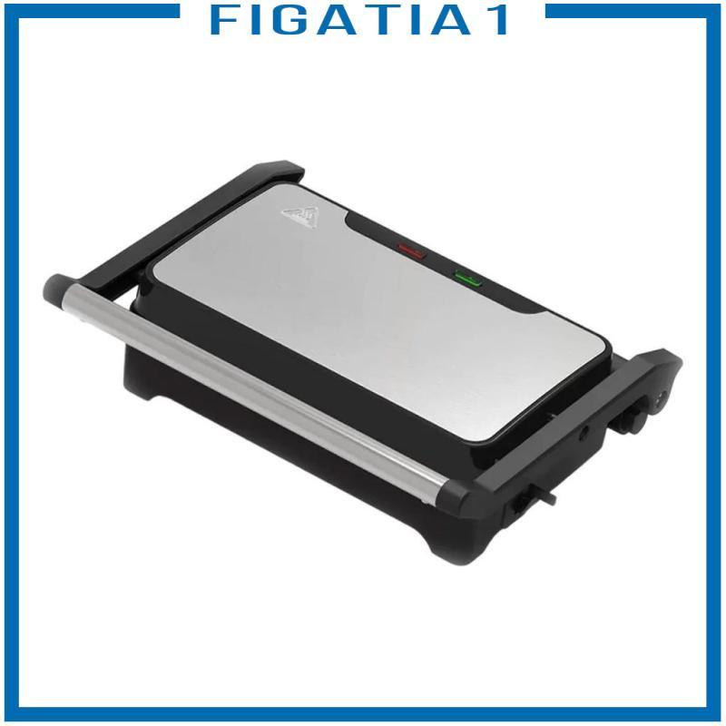 [figatia1] Electric Panini Press Compact 750W Sandwich Press สําหรับสเต็กชีสอาหารเช้า