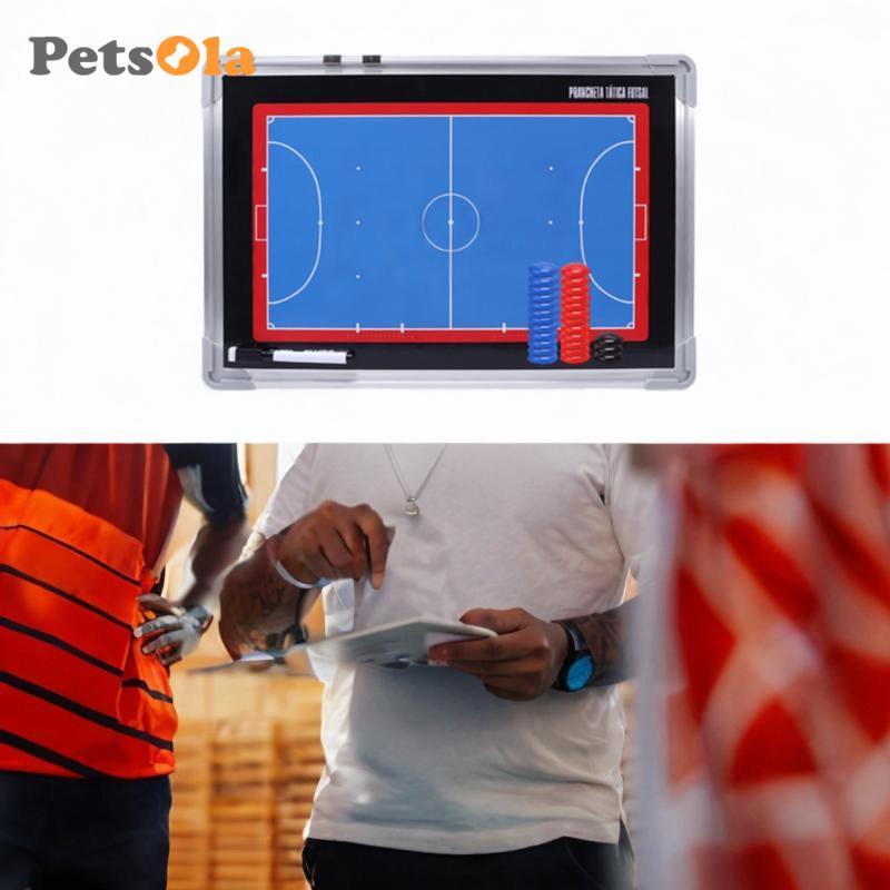 [Koolsoo2] Football Coaching Board Football Whiteboard Gidance Training Tool Teaching Assistant Foot