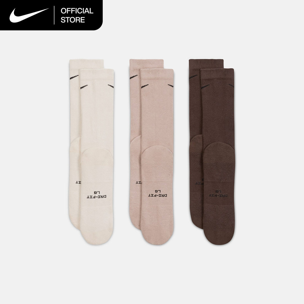 NIKE جوارب Everyday Elevated Crew ملونة (3 أزواج) — صورة 3