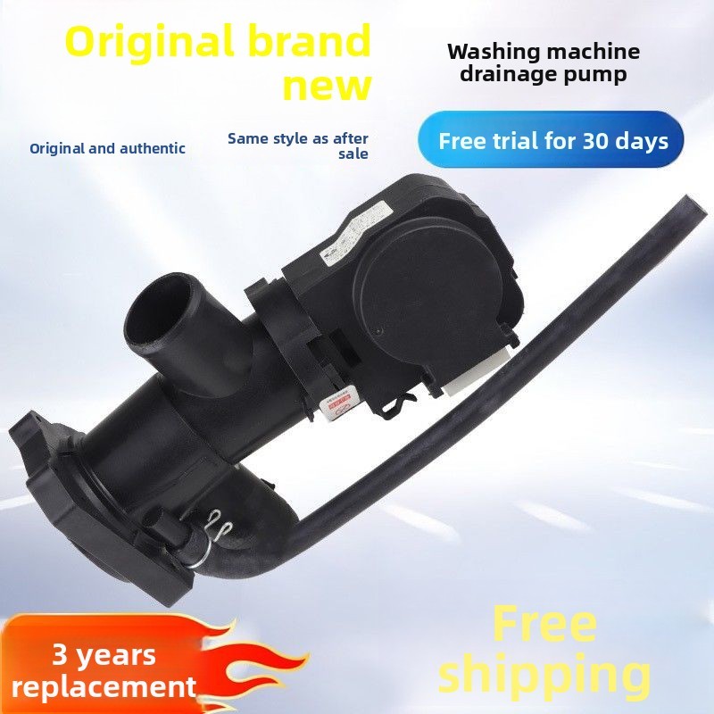 TCL Drum Washing Machine Drain Valve XQG65-Q100 Drain Pump XPQ-6C2 XQG80-Q300D Compatible