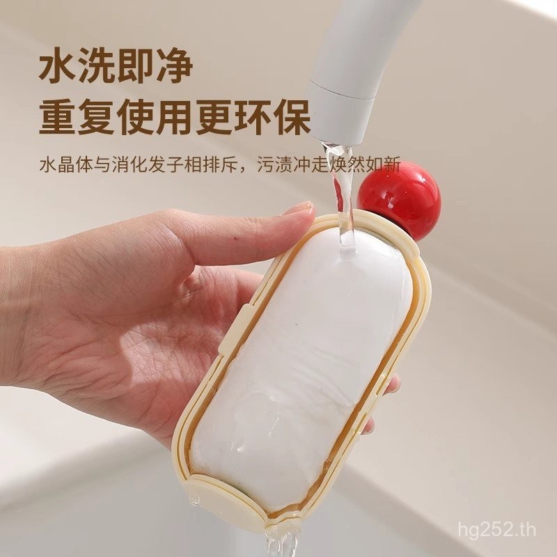 อุปกรณ์ผมเหนียวสําหรับเดินทางแบบใช้คู่ .  แปรงกําจัดขนในตัวหรูหรากําจัดขนลูกบอลแบบพกพาซ่อนล้างทําควา