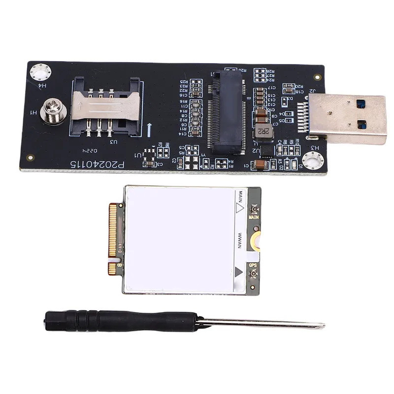 4G WWAN การ์ดโมดูล EM7455 4G 5G โมดูลการ์ดเหมาะสําหรับ DELL DW5811E M.2 NGFF 3P10Y 300Mbps 4G WWAN ก