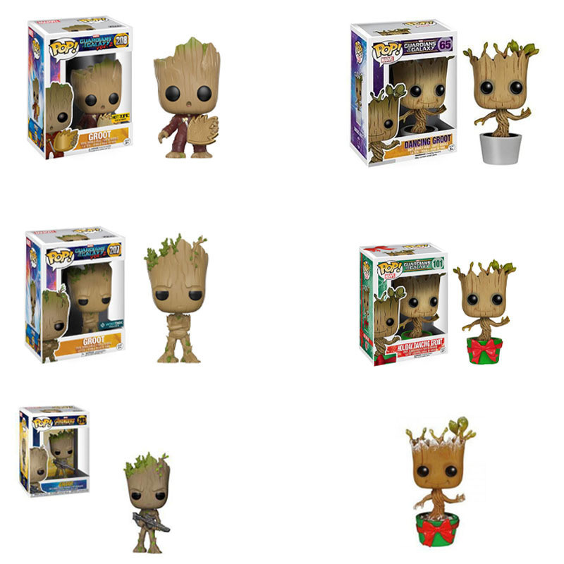 Galaxy Guard Tree บุคลิกภาพ groot groot รูปรุ่น