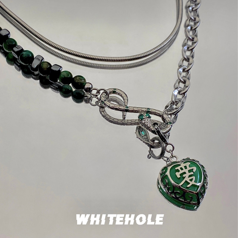 สร้อยคอนาgaร์ทองู สไตล์จีน ออกแบบย้อนยุค พร้อมโปรโมชันซื้อ 3 แถม 1