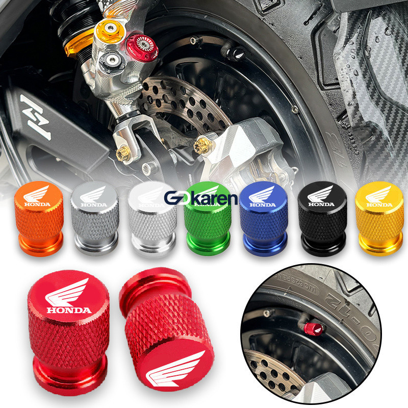 ฝาครอบวาล์วล้อรถจักรยานยนต์ CNC สําหรับ Honda CBR650R CB650R CB500X CBR600RR CBR1000RR CBR500R CBR250R