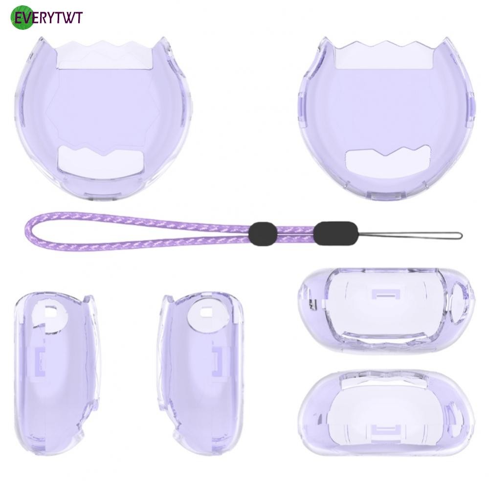 【EVER】For Tamagotchi Paradise Protective Case with Transparent Blue Pink Purple Colors