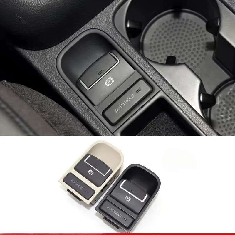 สําหรับ07-16 ชารัน สีดําสีเบจอิเล็กทรอนิกส์ที่จอดรถสวิทช์เบรก 5N0927225 XSJ 5N0927225A 5N0 927 225 A