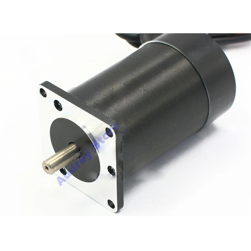 1000rpm 0.6Nm 24V 3.6A 60W 57 มอเตอร์ DC แบบไม่มีแปรง 57BL95S06-210TF9