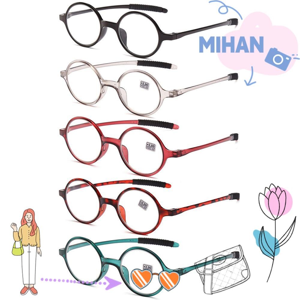 MIHAN แว่นตา Presbyopic + 1.0 ~ + 4.0 PC Vision Care Far Sight แว่นตา