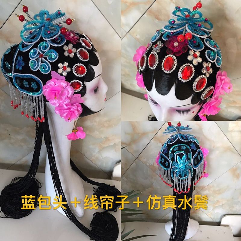 หมวกหัวตู่ Qingyi Huadan สำหรับเด็กหญิง