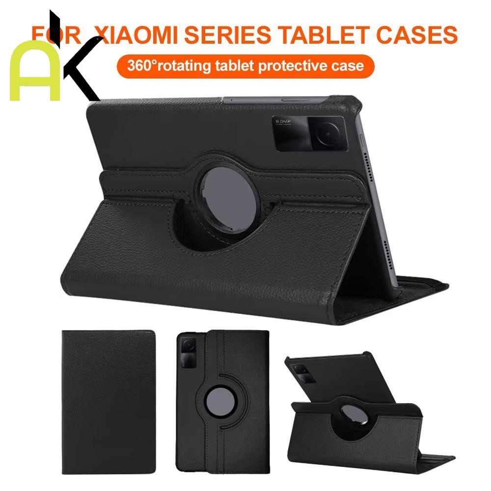 AK เคสฝาพับ case For Xiaomi Pad 5 6 7 Pro 2 2025 Pro 12.1 SE 8.7 11 เคสฝาพับตั้งได้หนัง PU