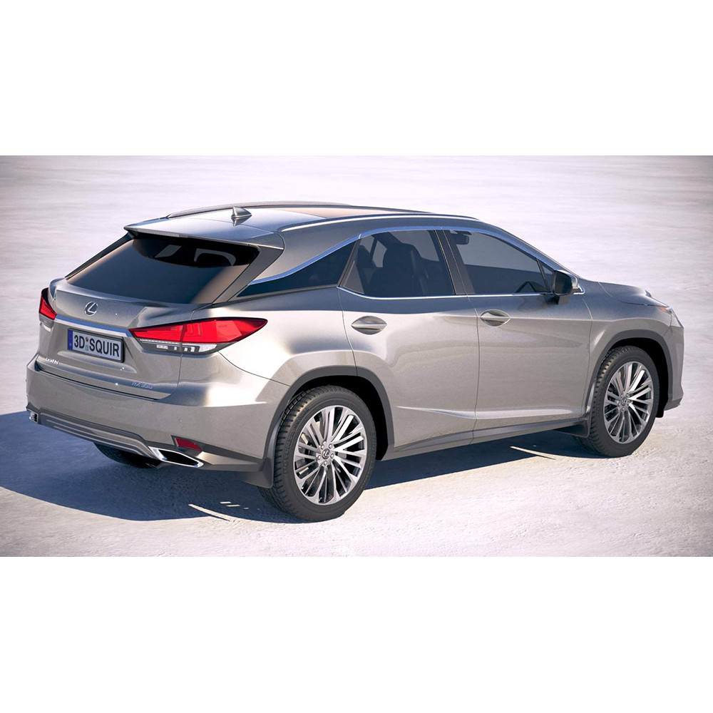 Lexus RX 350 2020 รุ่น/Lexus รถ SUV 3d รุ่นวิศวกรรมแฟ้ม fbx, c4dobj