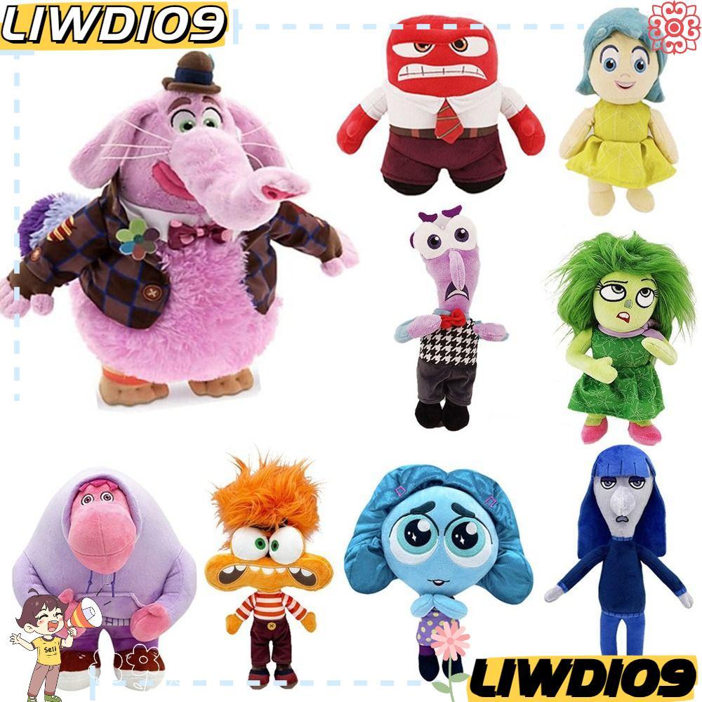 LIWD Inside Out Plush, Inside Out 2 ของเล่นตุ๊กตา, Disgust Riley Sadness ตุ๊กตาของขวัญ