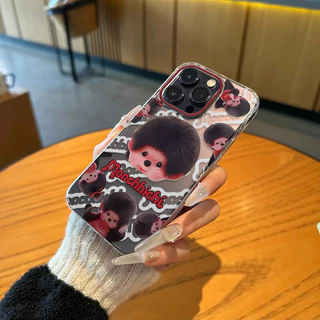 KIDDY🍡ส่งจากไทย เคสโทรศัพท์มือถือ เคสไอโฟน กันกระแทก สําหรับMonchhichi IPHONE 17 16 11 12 13 14 15PRO MAX X/XR XSMax
